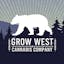 Logo for the brand Grow West Cannabis Company